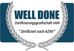 Well Done Zertifizierungsgesellschaft mbH – Zertifiziert nach AZAV